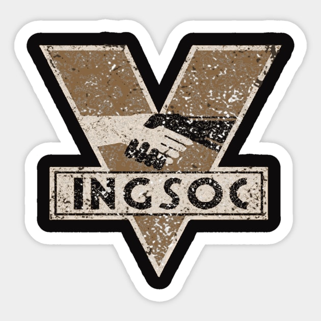 INGSOC LOGO Sticker by giftgasdjinn